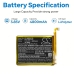 Batterie compatible avec Idemia CS-IMB003SL