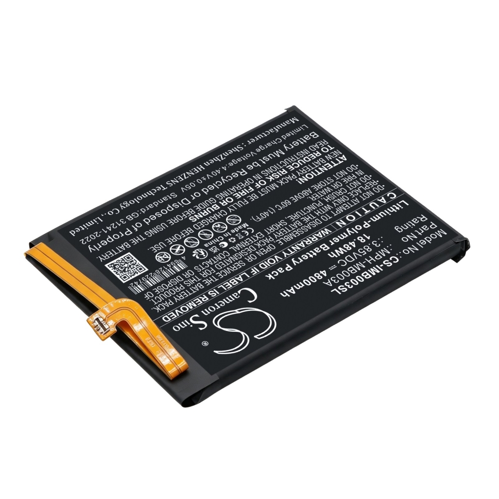 Batteries compatible avec IDEMIA IDScreen MPH-MB003 MPH-MB003A MPH-MB003B CS-IMB003SL