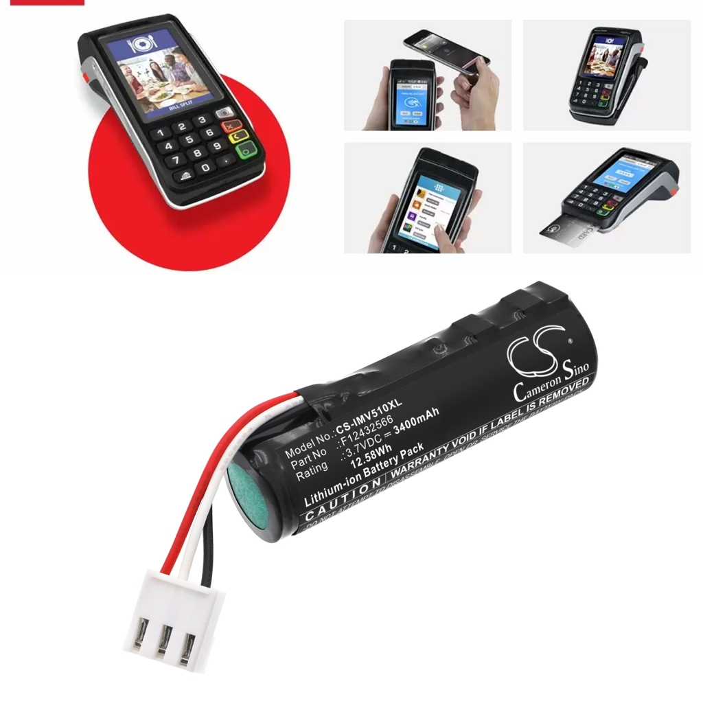 Terminal de paiement Batterie Ingenico CS-IMV510XL
