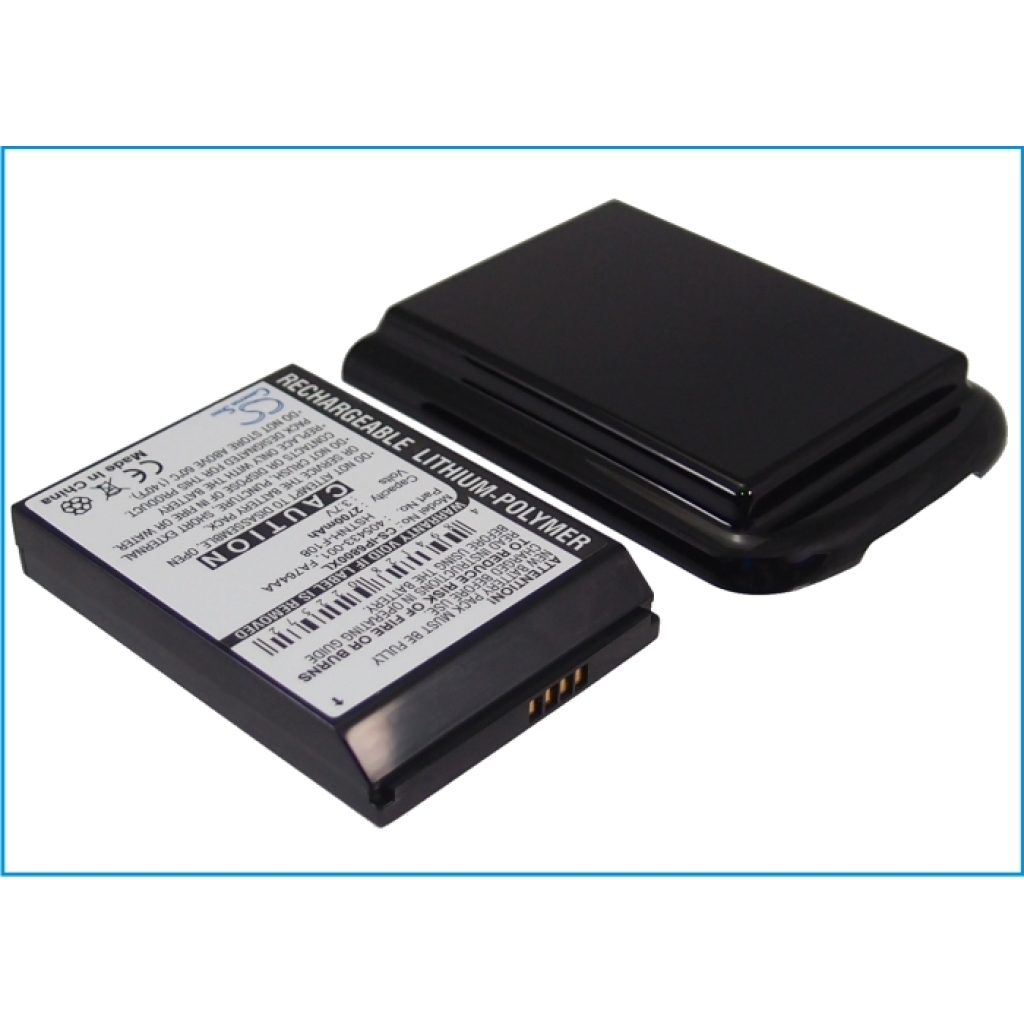 Batteries compatible avec HP iPAQ hw6800 rw6800 rw6815 CS-IP6800XL