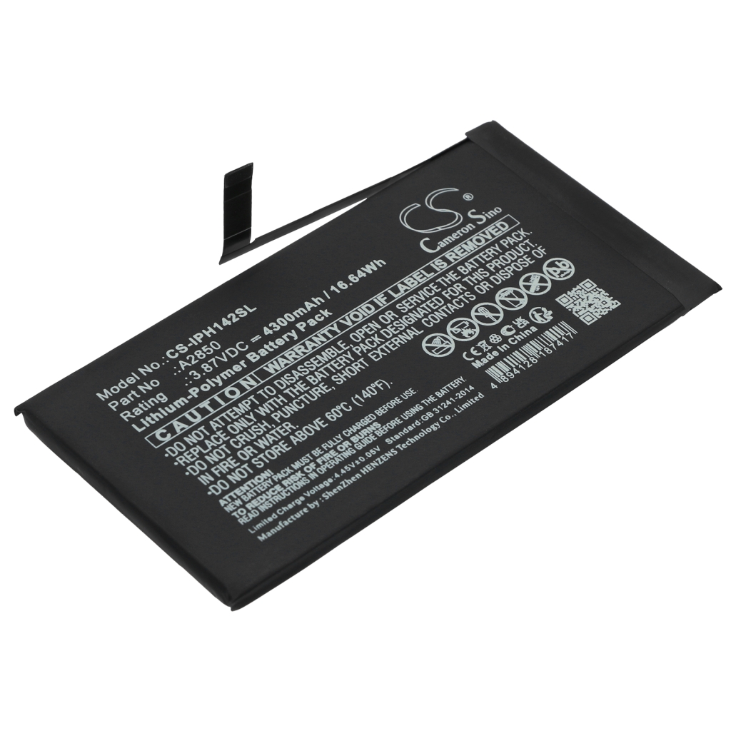 Batterie de téléphone portable Apple CS-IPH142SL