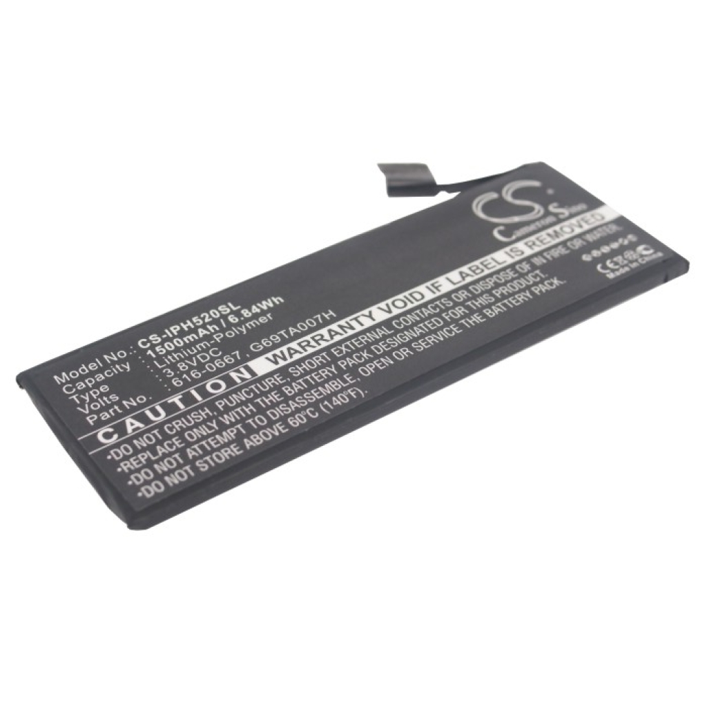 Batterie de téléphone portable Apple CS-IPH520SL