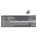 Batterie de téléphone portable Apple CS-IPH520SL