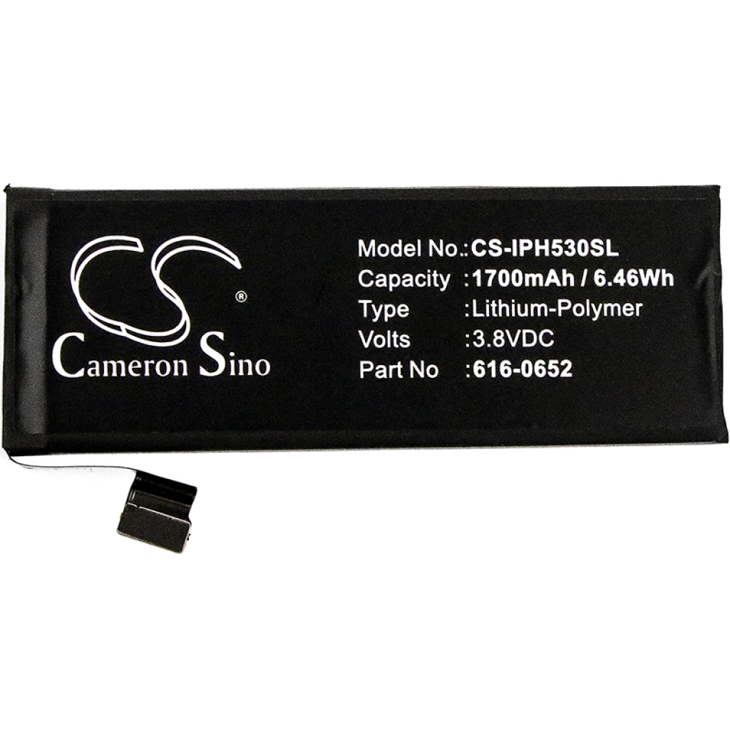Batterie de téléphone portable Apple CS-IPH530SL
