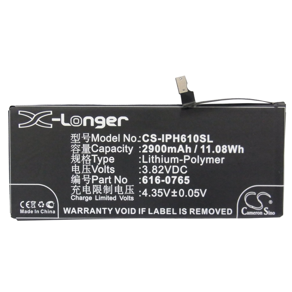 Batterie de téléphone portable Apple CS-IPH610SL