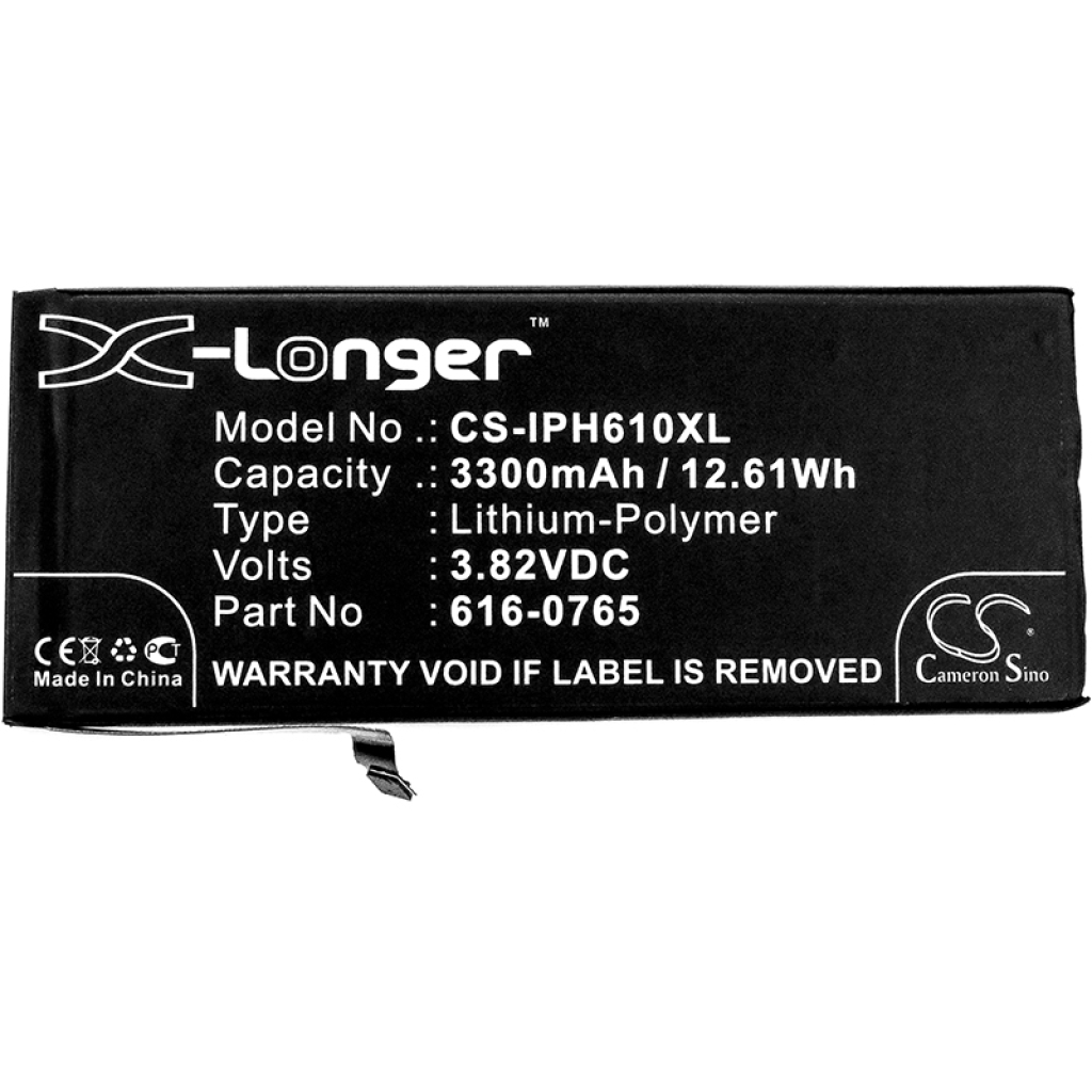 Batterie de téléphone portable Apple CS-IPH610XL