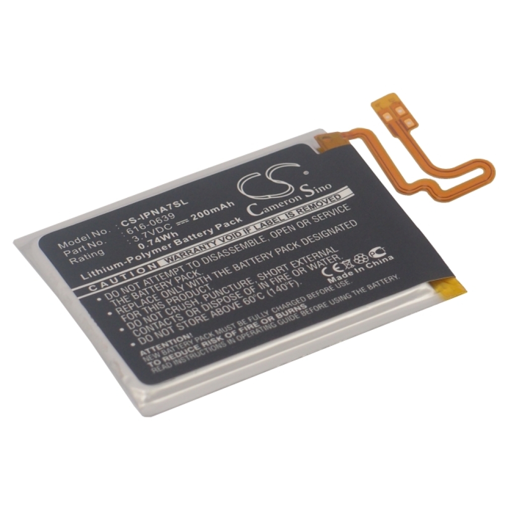 MP3, MP4, MP4, PMP Batterie Apple CS-IPNA7SL