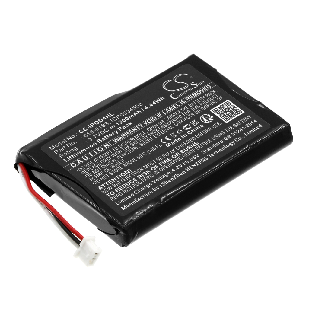 MP3, MP4, MP4, PMP Batterie Apple CS-IPOD4HL