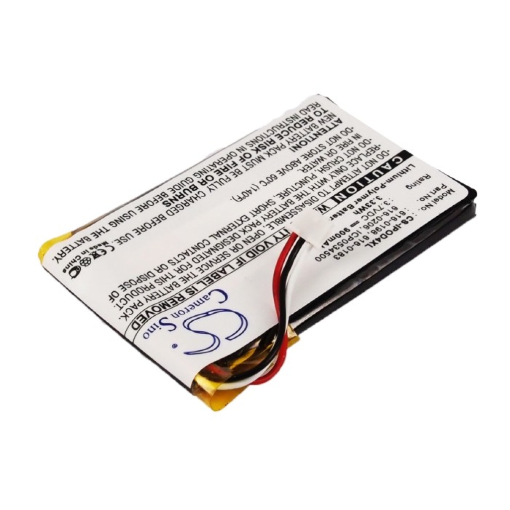 MP3, MP4, MP4, PMP Batterie Apple CS-IPOD4XL