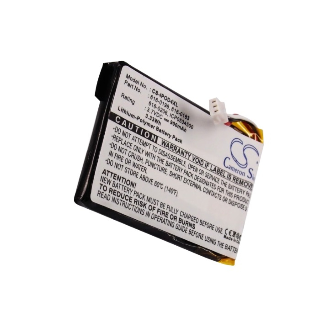 MP3, MP4, MP4, PMP Batterie Apple CS-IPOD4XL