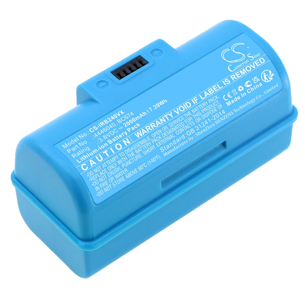 iRobot Batterie à vide CS-IRB240VX