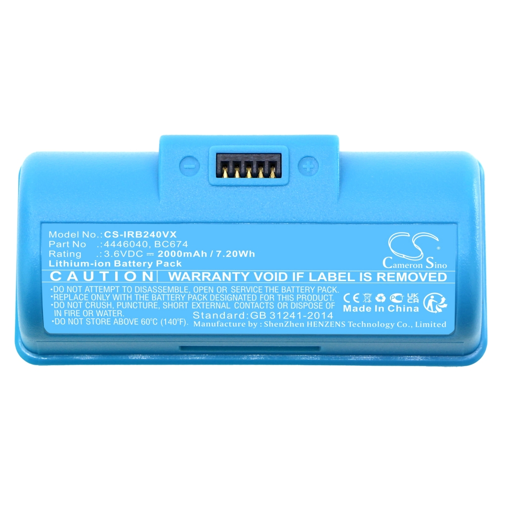 iRobot Batterie à vide CS-IRB240VX