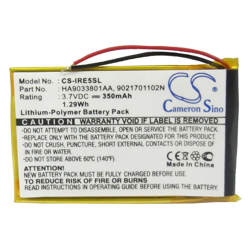 Batterie compatible avec iRiver CS-IRE5SL
