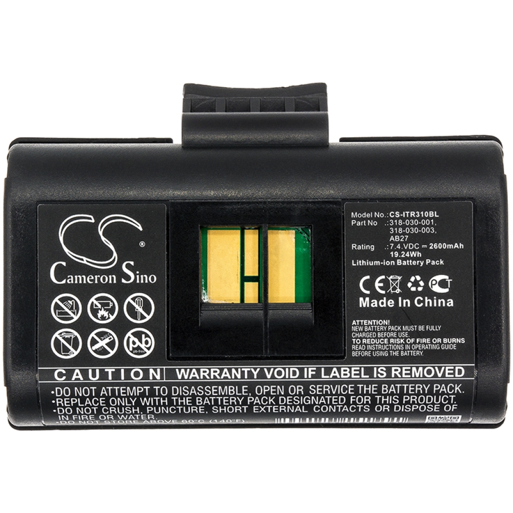 Batterie d'imprimante Intermec CS-ITR310BL