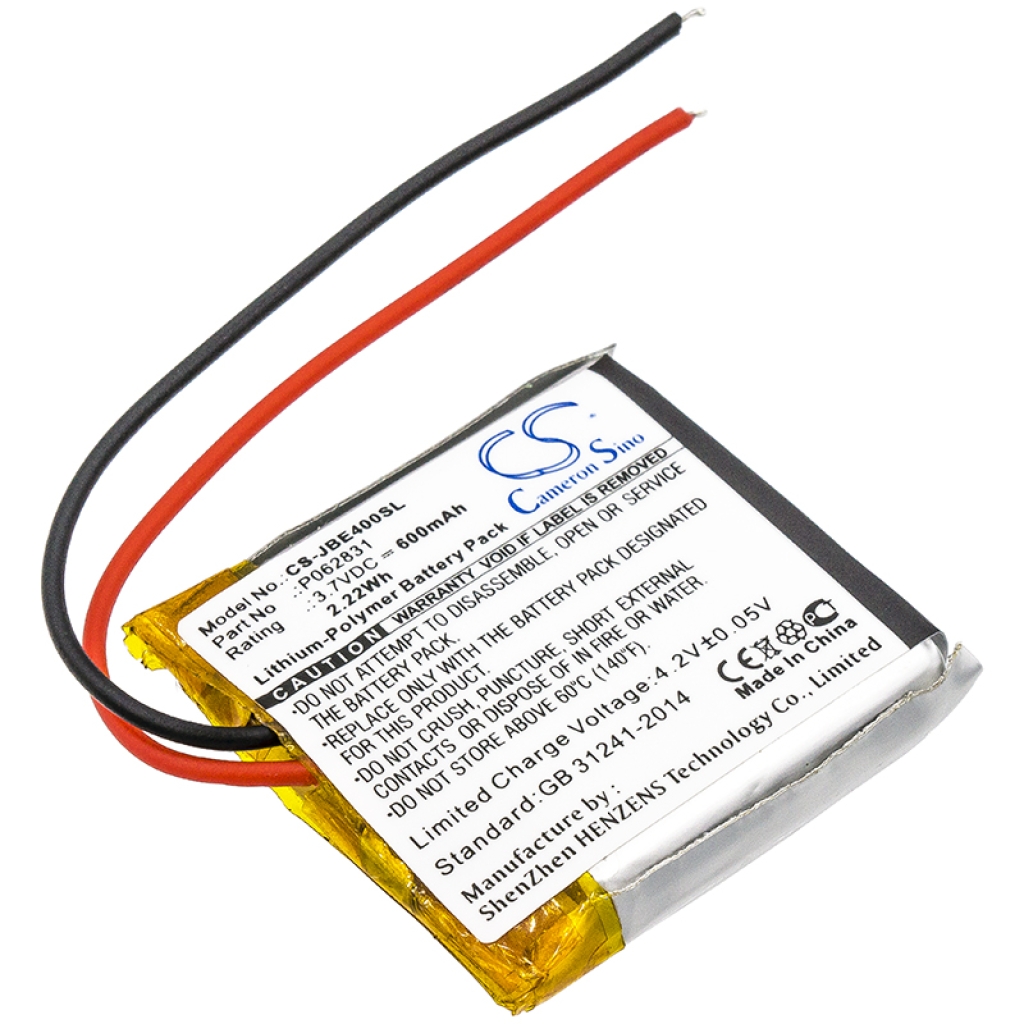 Batterie de casque d'écoute sans fil Jbl CS-JBE400SL