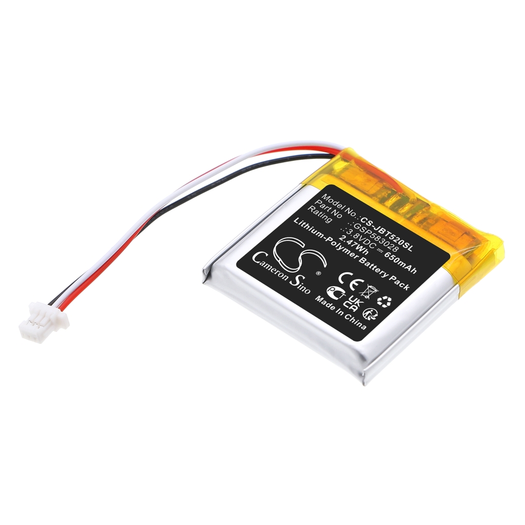 Batterie de casque d'écoute sans fil Jbl CS-JBT520SL