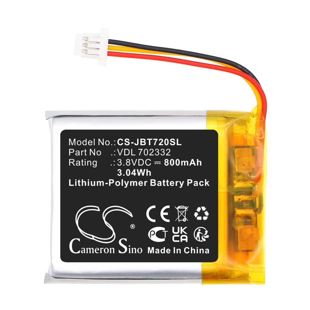 Batterie de casque d'écoute sans fil Jbl CS-JBT720SL