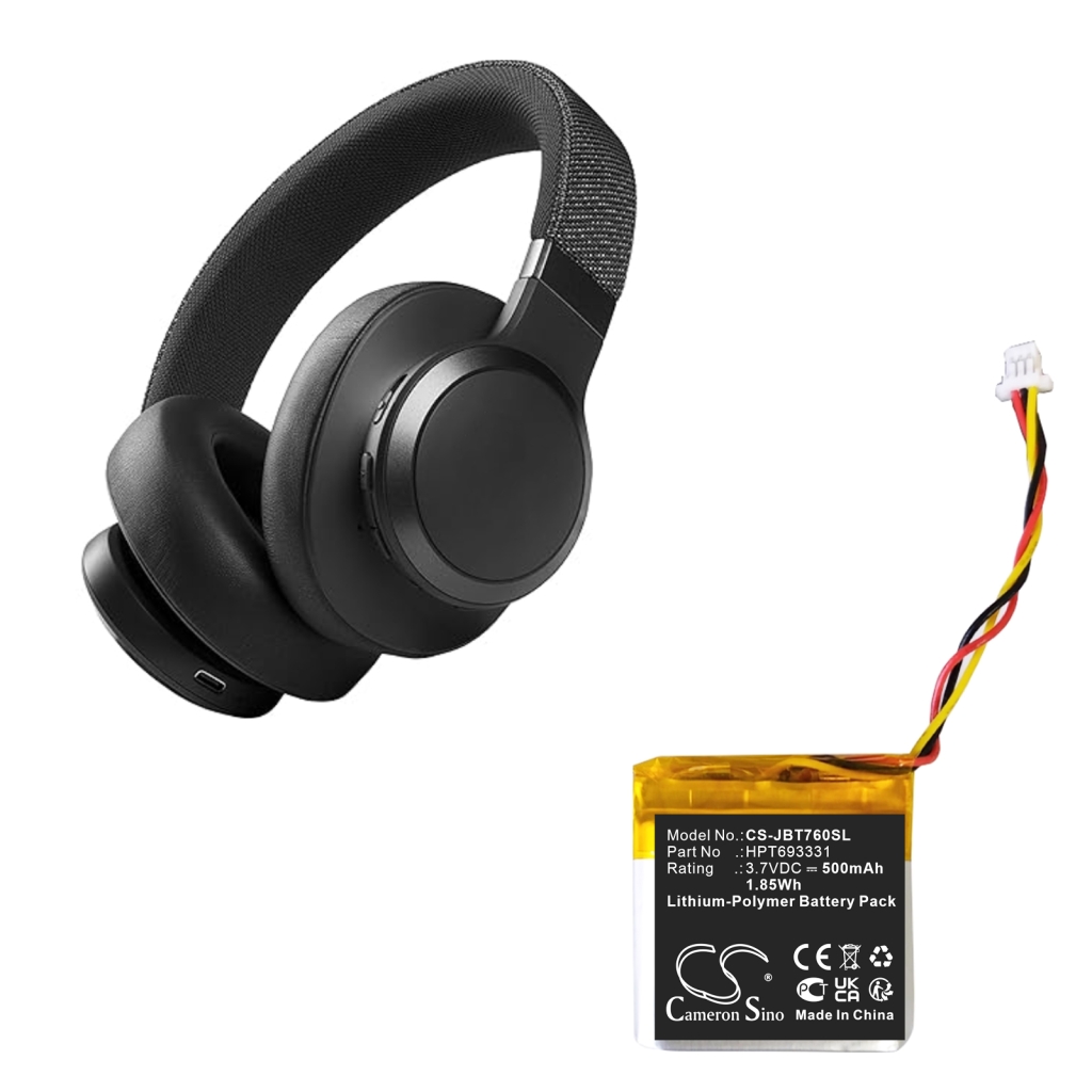 Batterie de casque d'écoute sans fil Jbl CS-JBT760SL