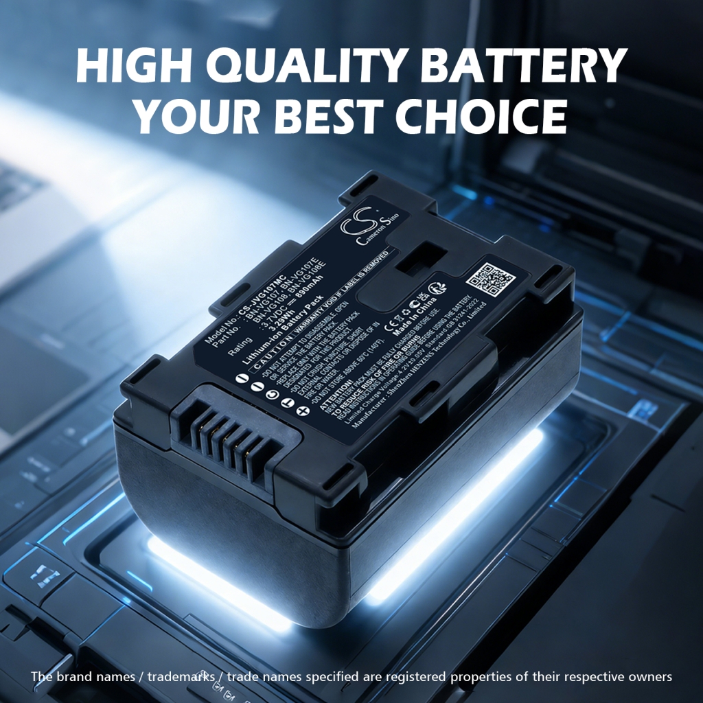 Batterie de l'appareil photo JVC GZ-MS110BUS