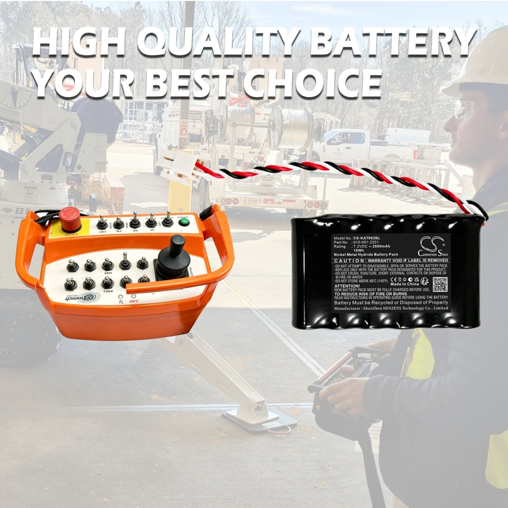 Batterie compatible avec Kar-tech CS-KAT982BL
