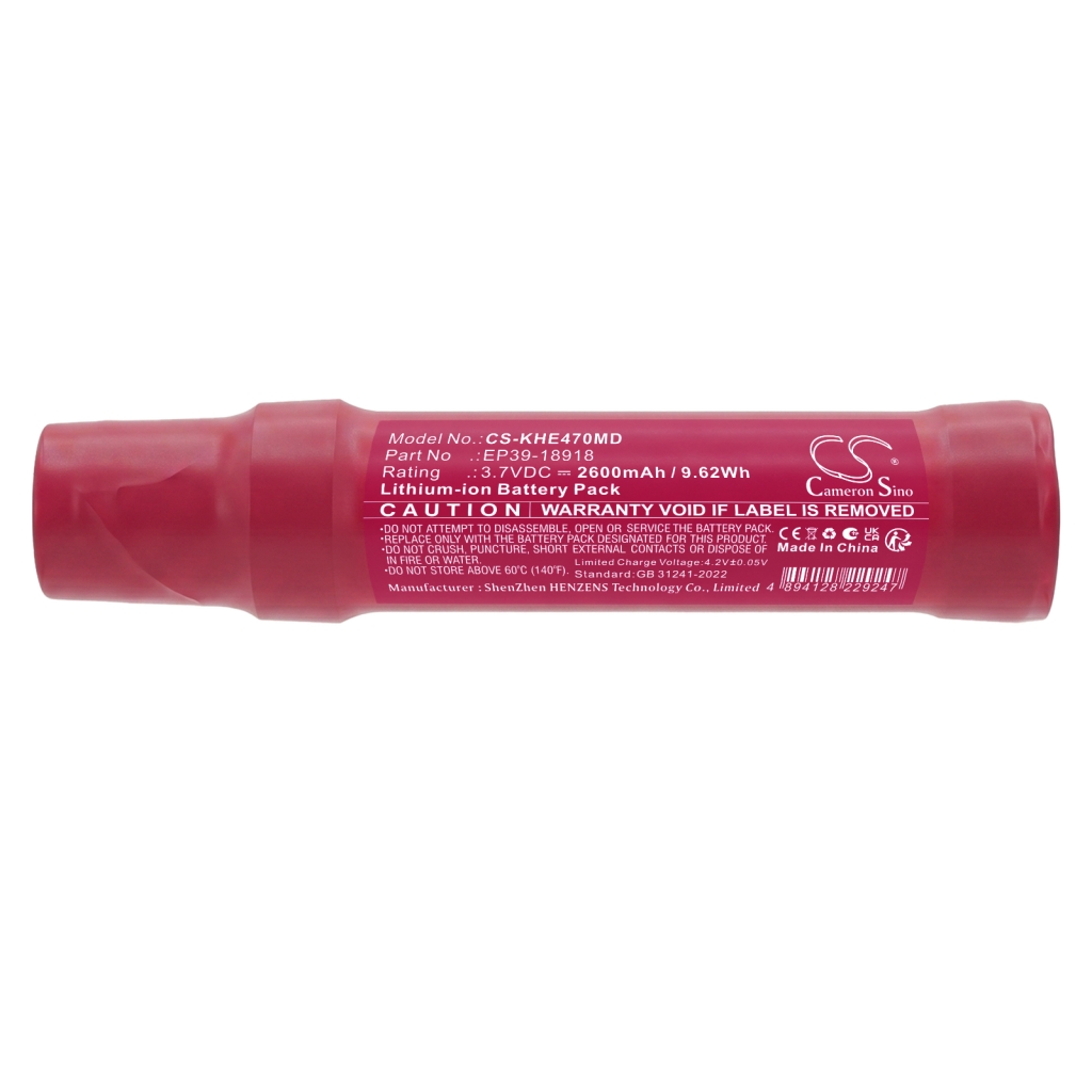 Cameron Sino CS-KHE470MD cellule 18650 unique 3,7V 2600mAh pour otoscope médical