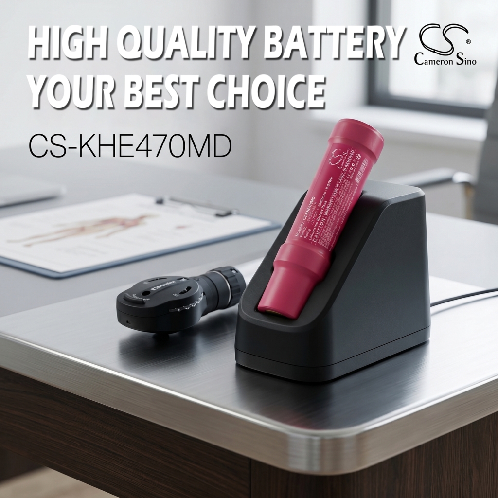 Cameron Sino CS-KHE470MD – batterie pour otoscope/ophtalmoscope, visuel médical