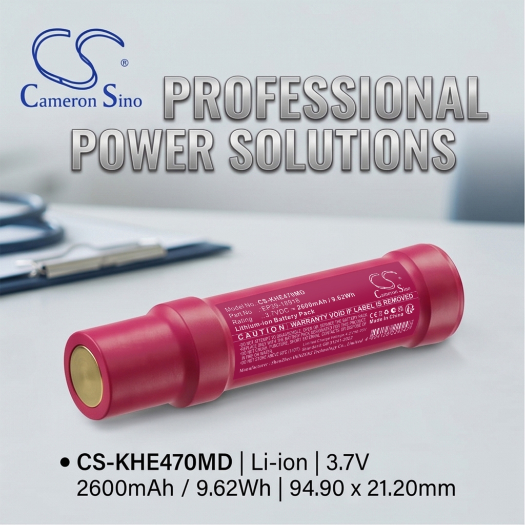 Batterie compatible avec Keeler CS-KHE470MD