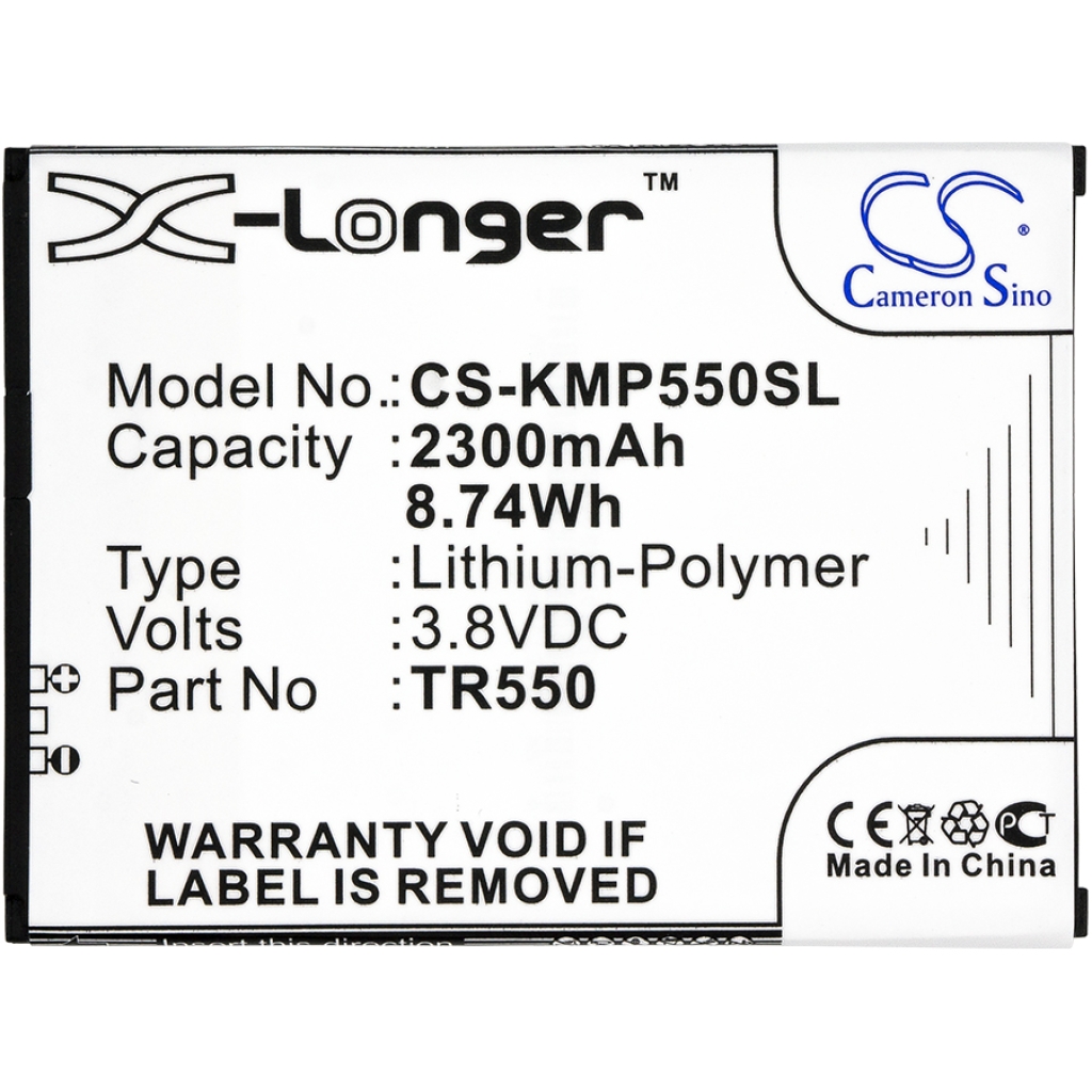Batterie compatible avec Kazam CS-KMP550SL