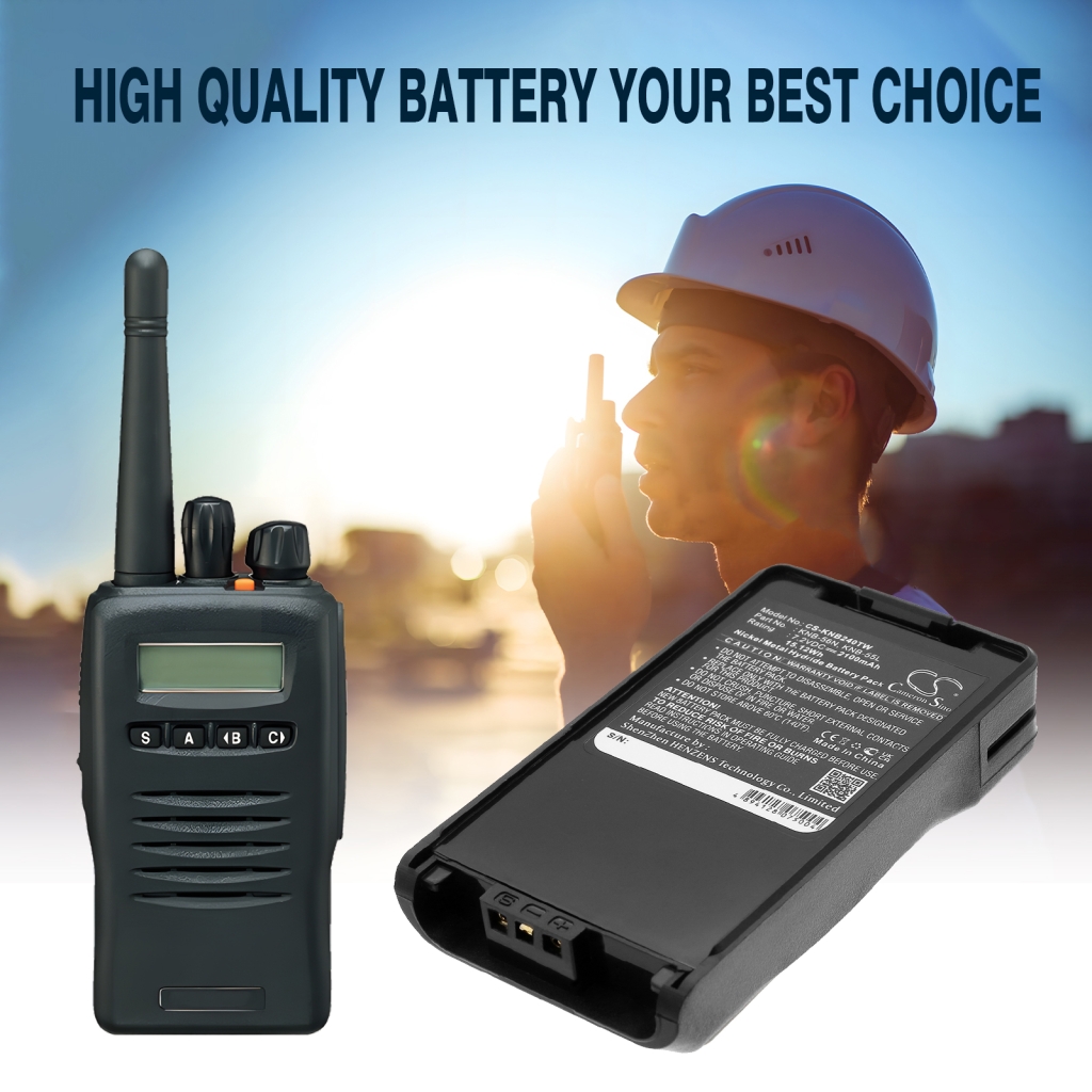 Batterie compatible avec Kenwood CS-KNB240TW