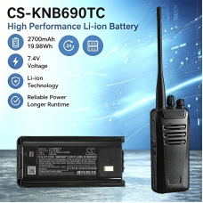Remplacement de batterie compatible pour Kenwood KNB-69L