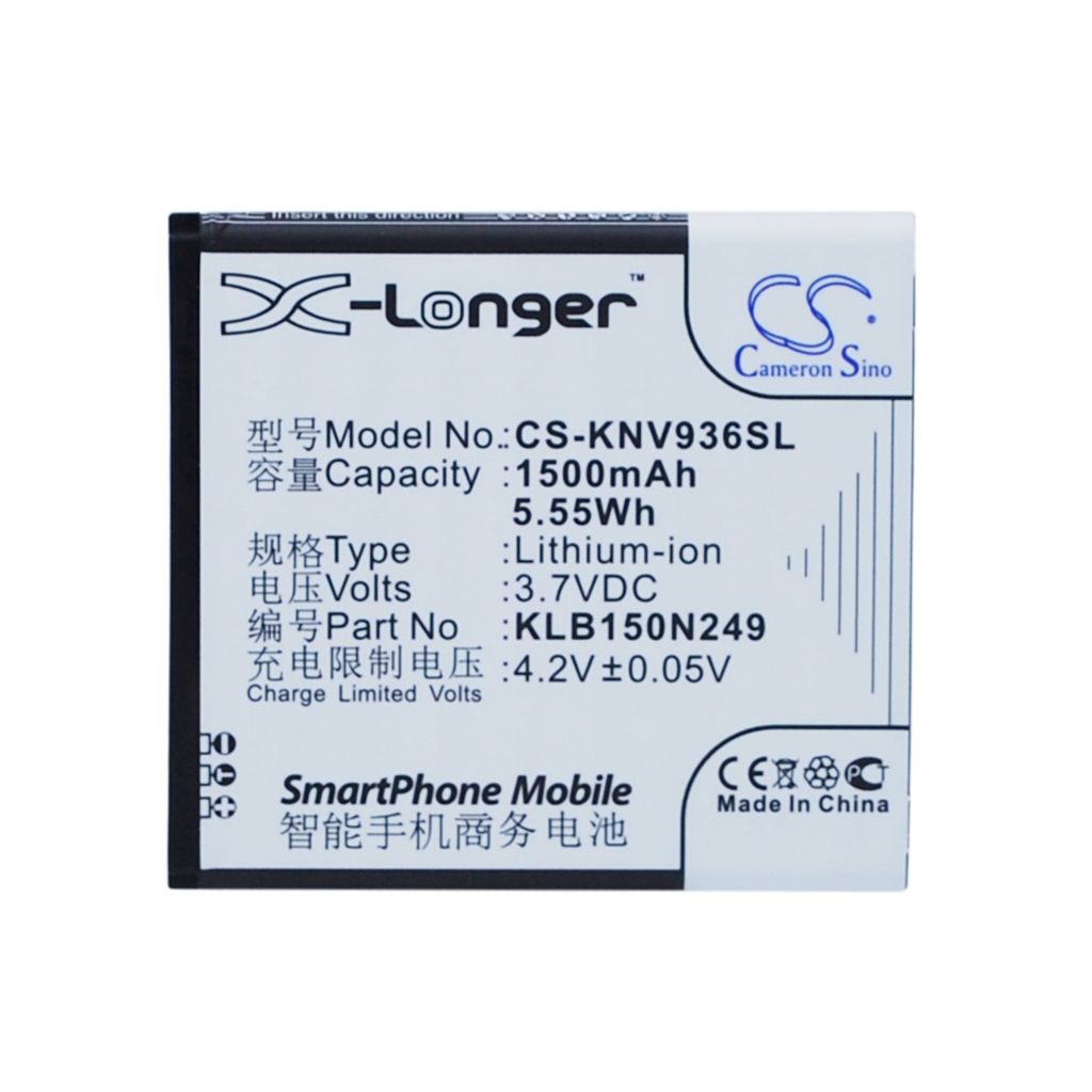Batterie compatible avec KONKA CS-KNV936SL