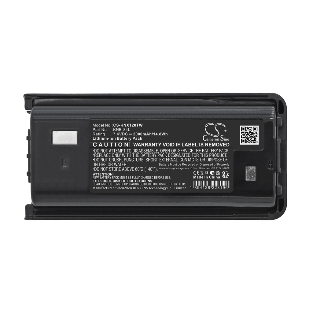 Batterie compatible avec Kenwood CS-KNX120TW
