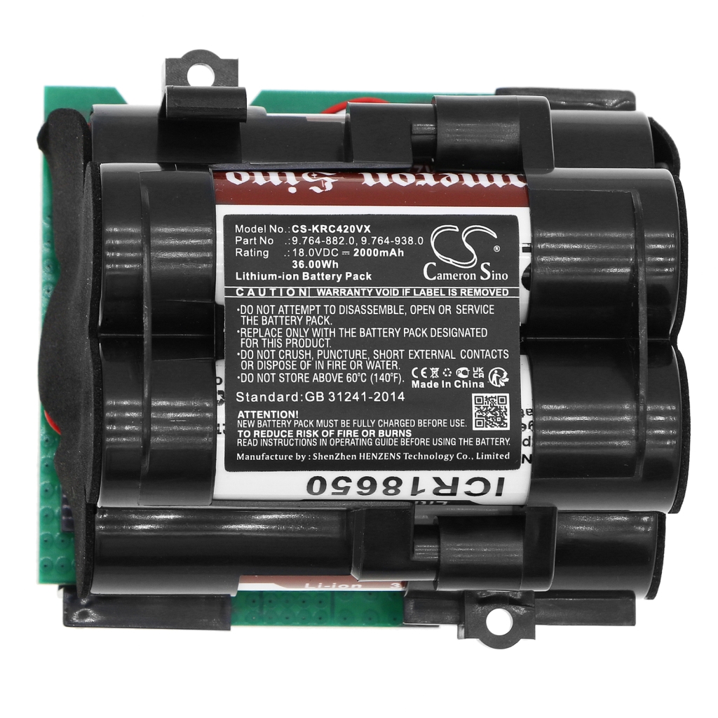 Batteries Remplace 9.764-882.0