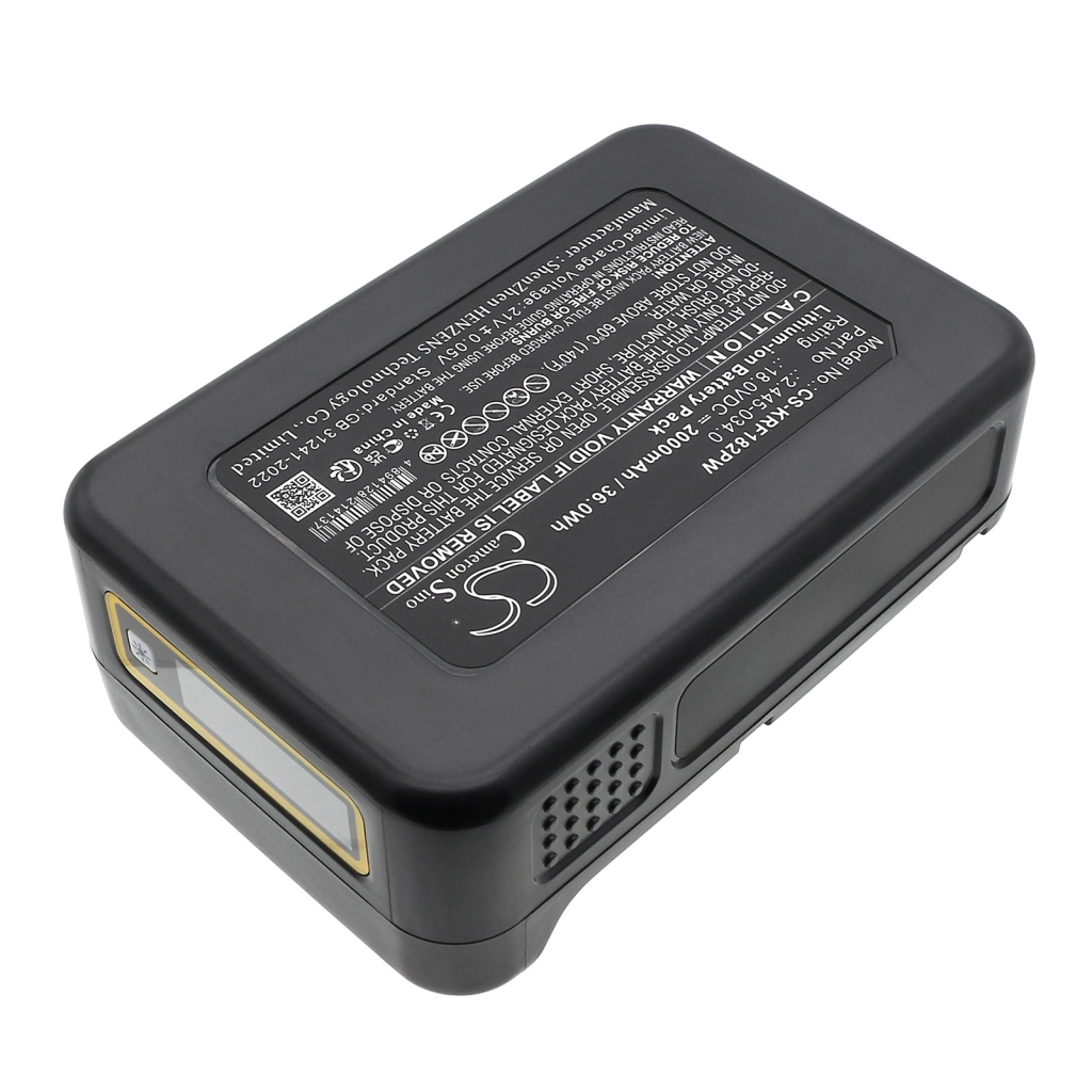 Batteries Remplace 2.445-034.0