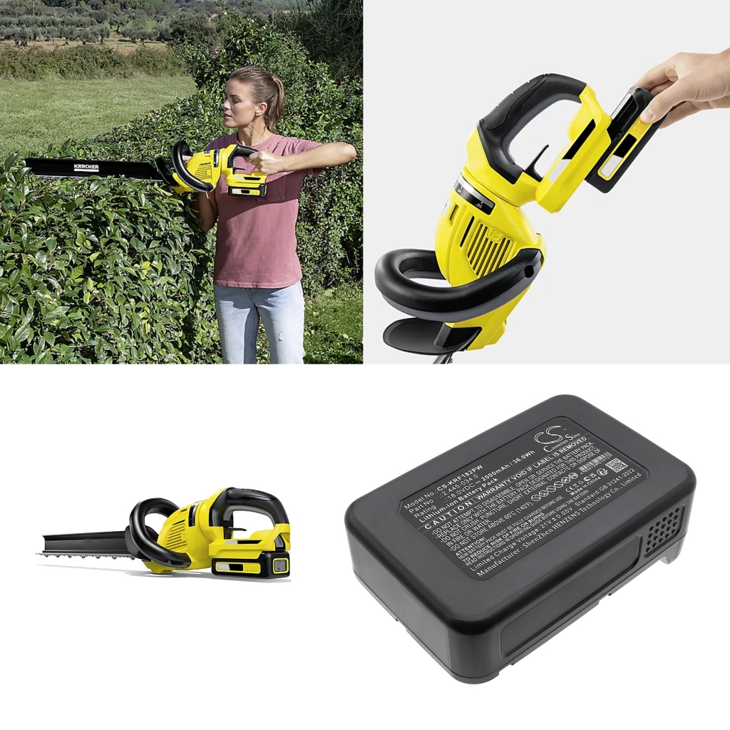 Batteries Remplace 2.445-034.0