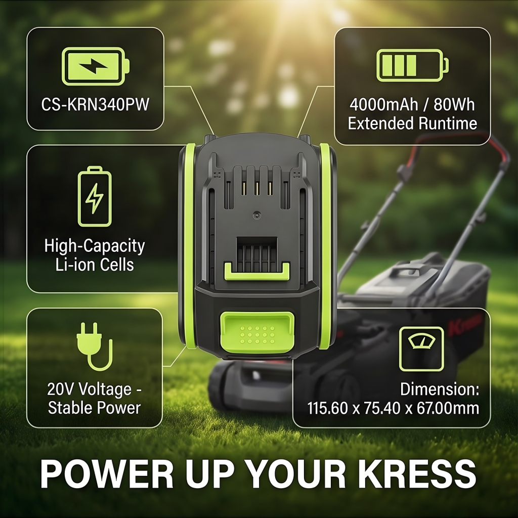 Batterie compatible avec Kress CS-KRN340PW