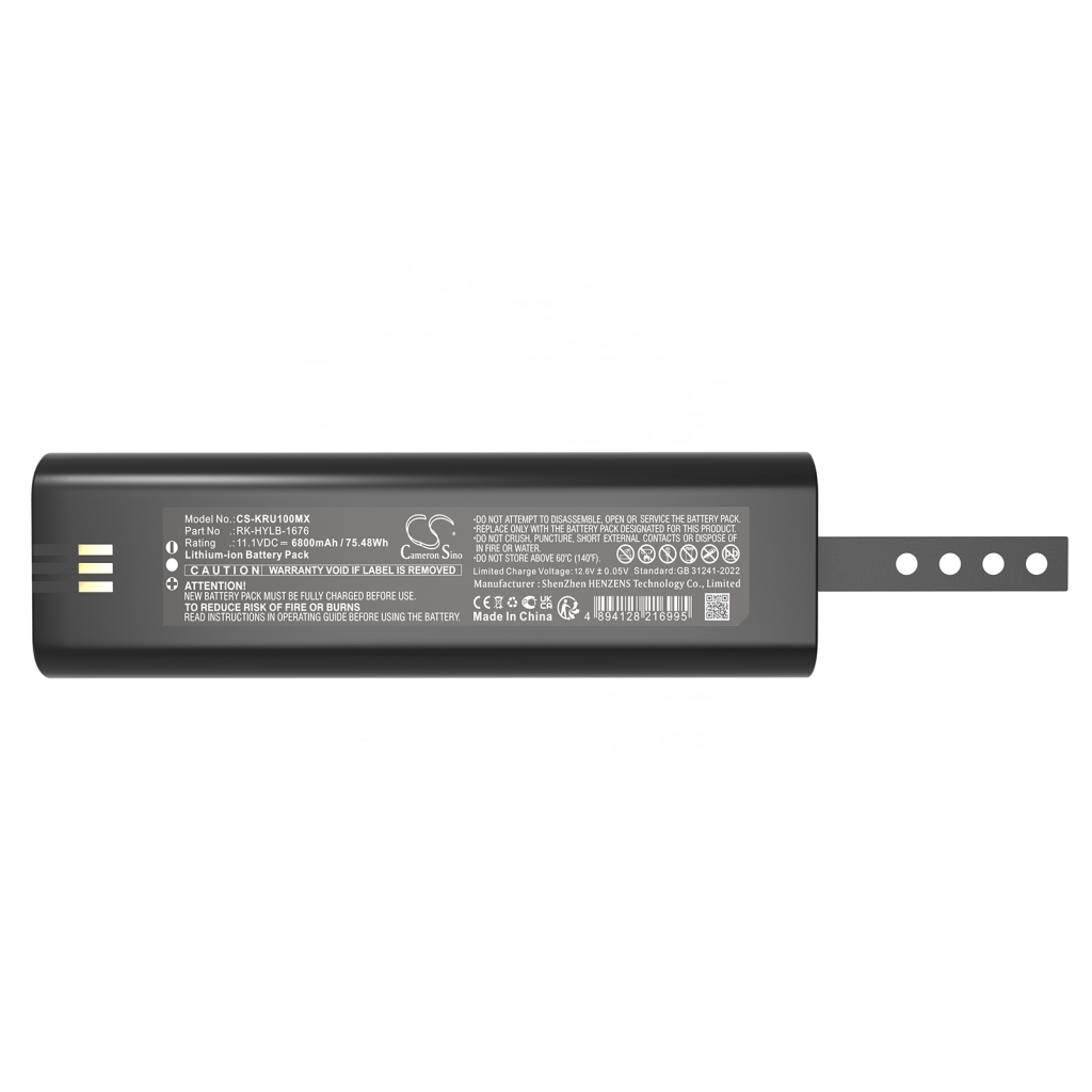 Batterie médicale Kaixin CS-KRU100MX