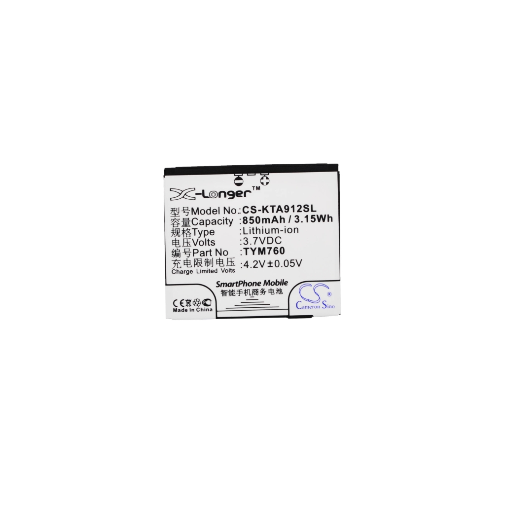 Batterie compatible avec K-Touch CS-KTA912SL