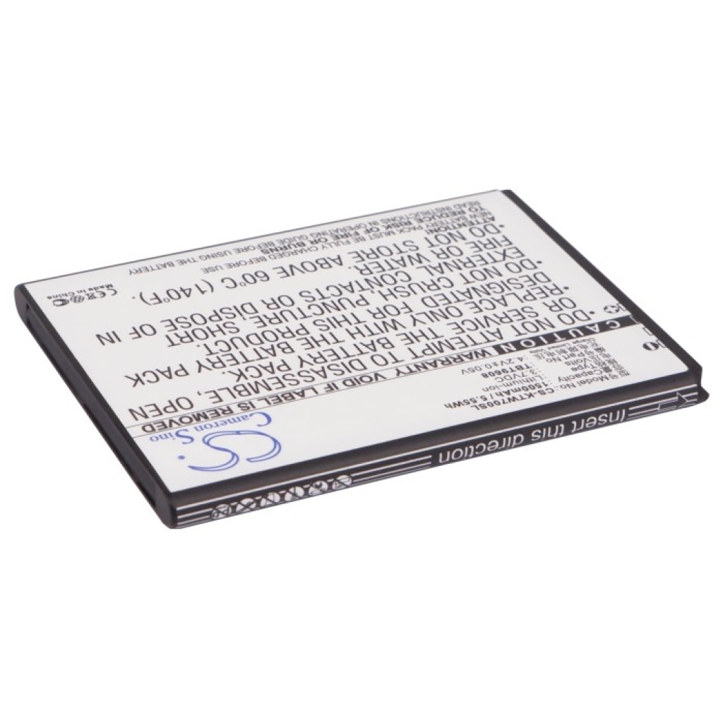 Batterie de téléphone portable K-Touch T87