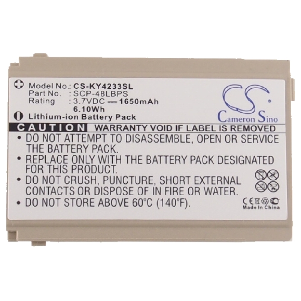 Batterie compatible avec Kyocera Sanyo CS-KY4233SL