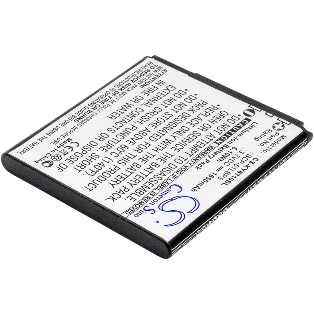 Batterie de téléphone portable Kyocera CS-KY6710SL