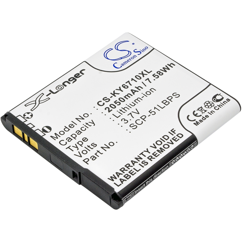 Batterie de téléphone portable Kyocera CS-KY6710XL