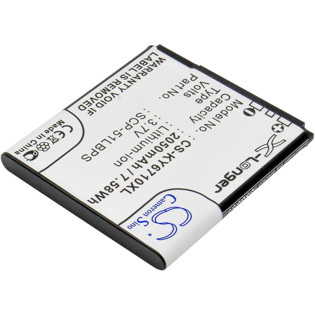 Batterie de téléphone portable Kyocera CS-KY6710XL