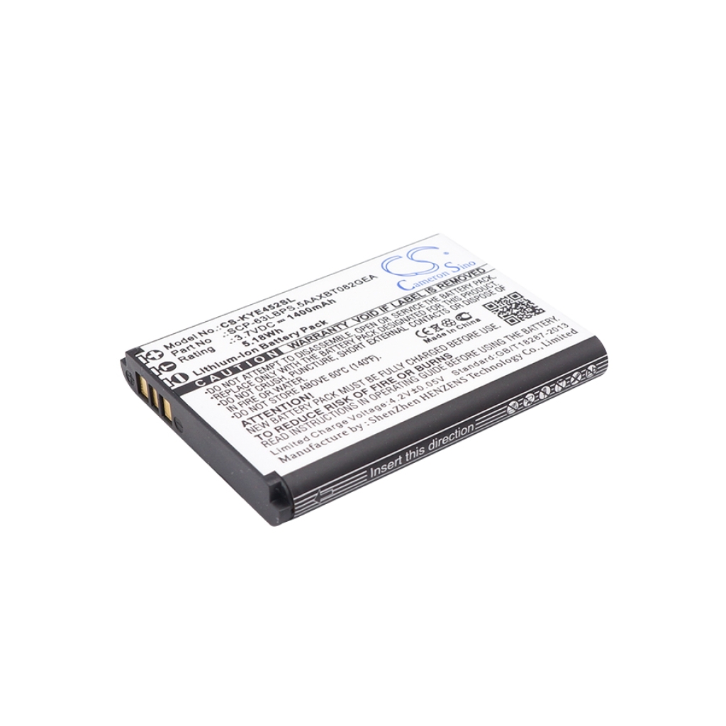 Batterie de téléphone portable Kyocera CS-KYE452SL