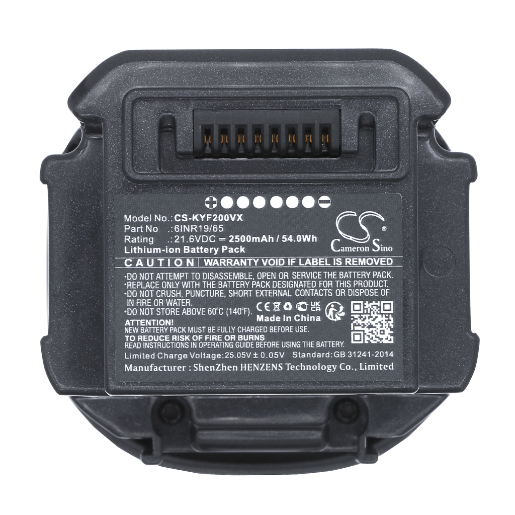 Batterie à vide Kyvol CS-KYF200VX
