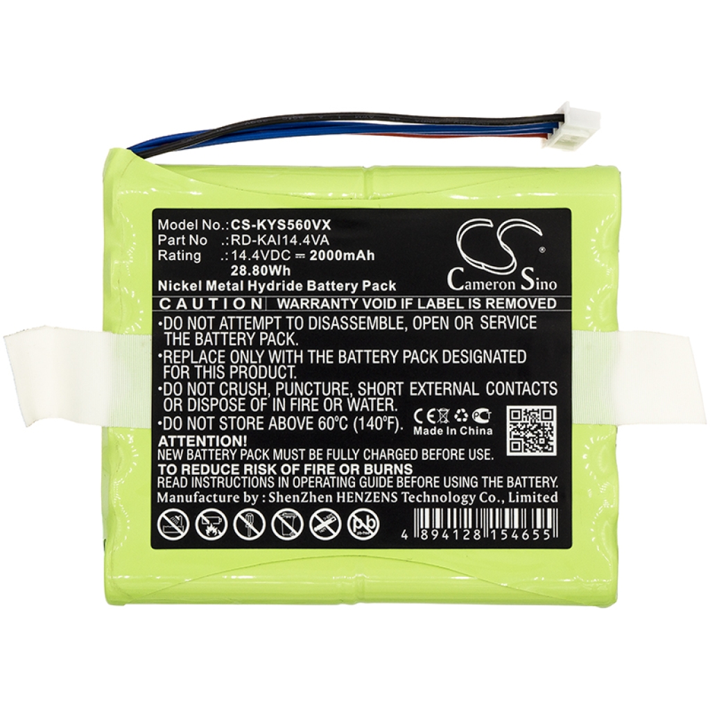 Batterie à vide Kaily CS-KYS560VX