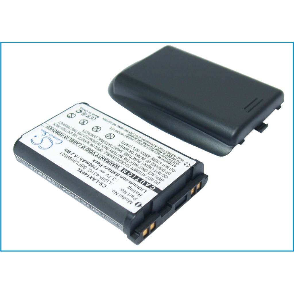 Batterie compatible avec LG CS-LAX140XL