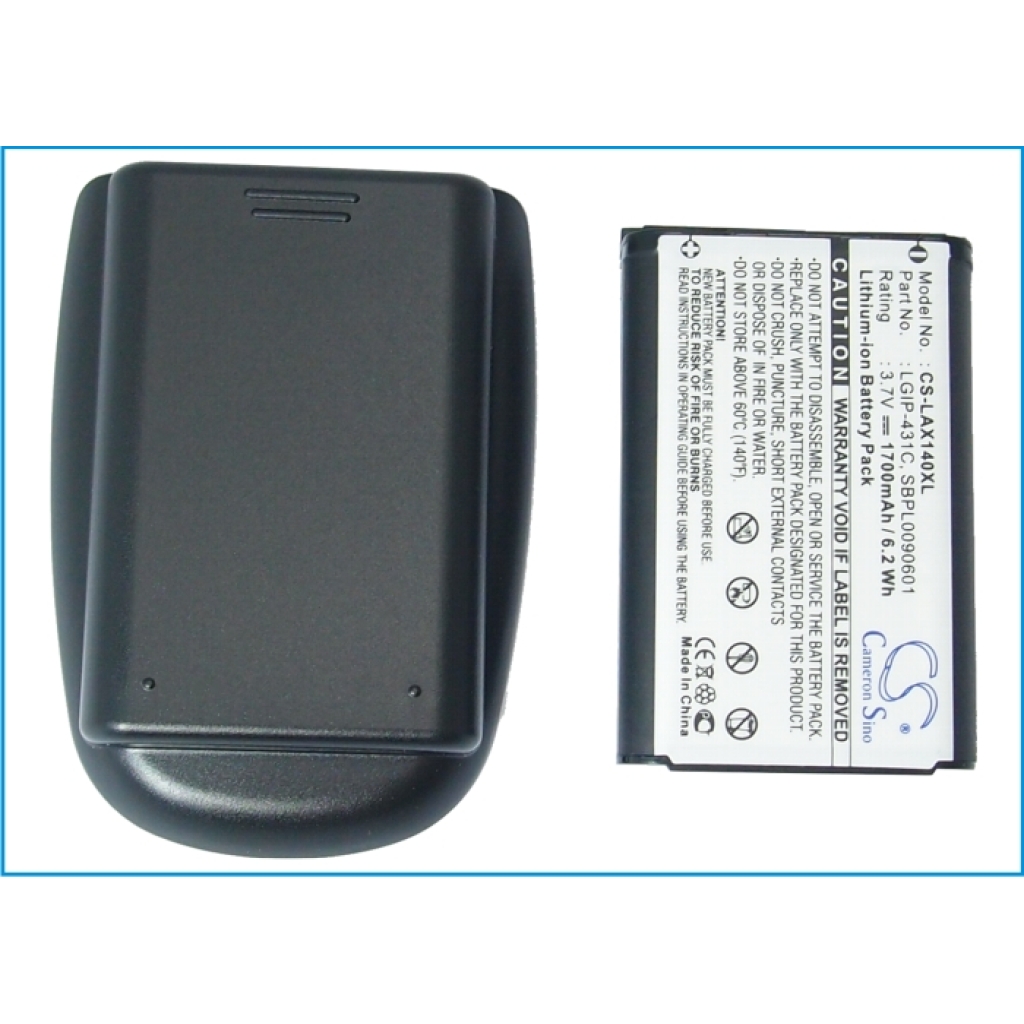 Batterie compatible avec LG CS-LAX140XL