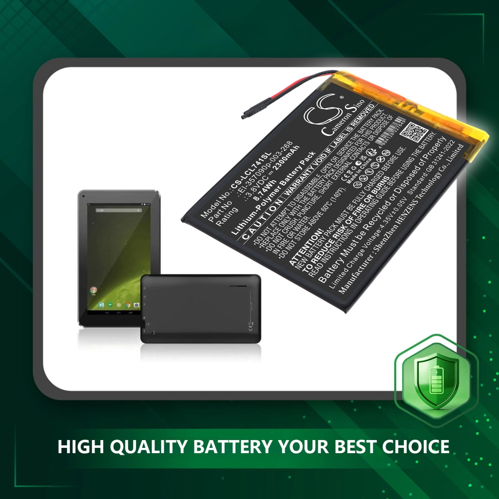 Batterie compatible avec Logicom CS-LCL741SL