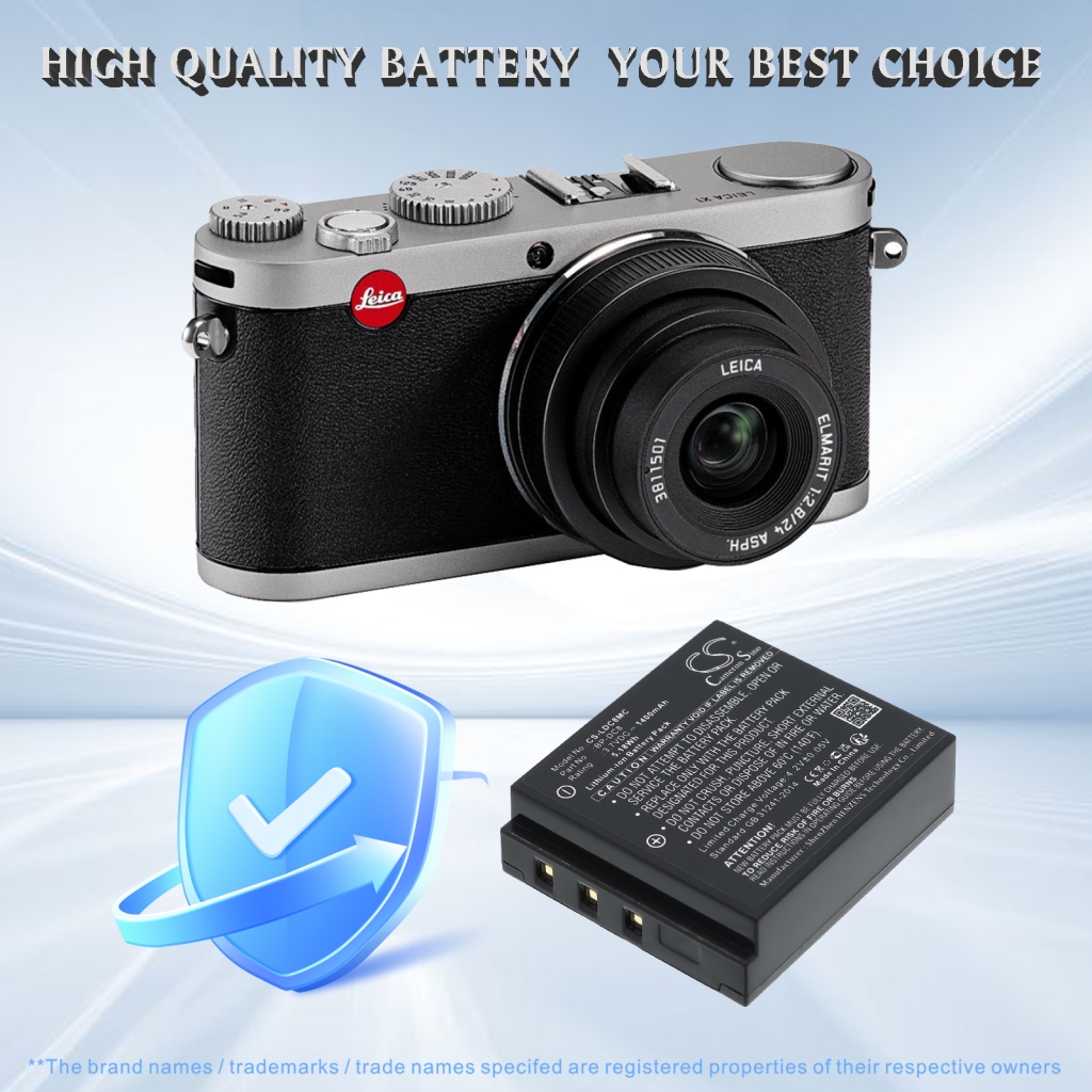 Battery compatible with Camera Battery